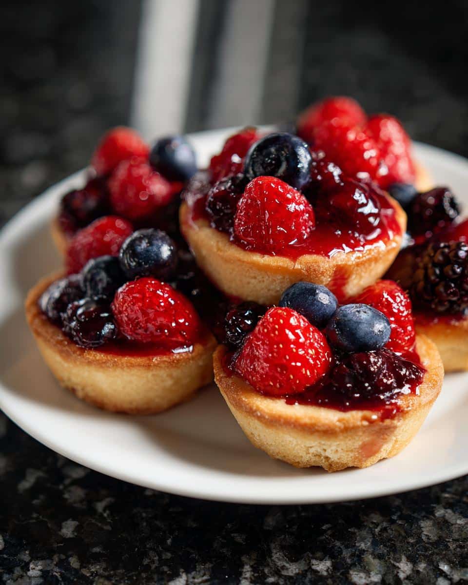 Mini berry tart bites - detail 3