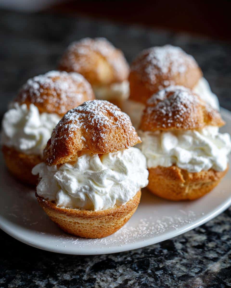 Mini biscuit & cream cups - detail 1