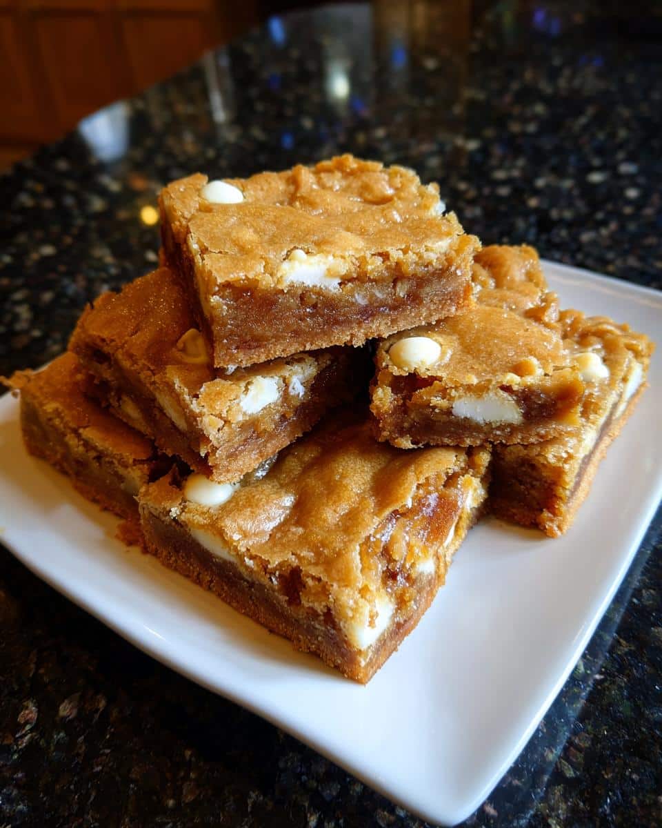 Mini blondie squares - detail 1