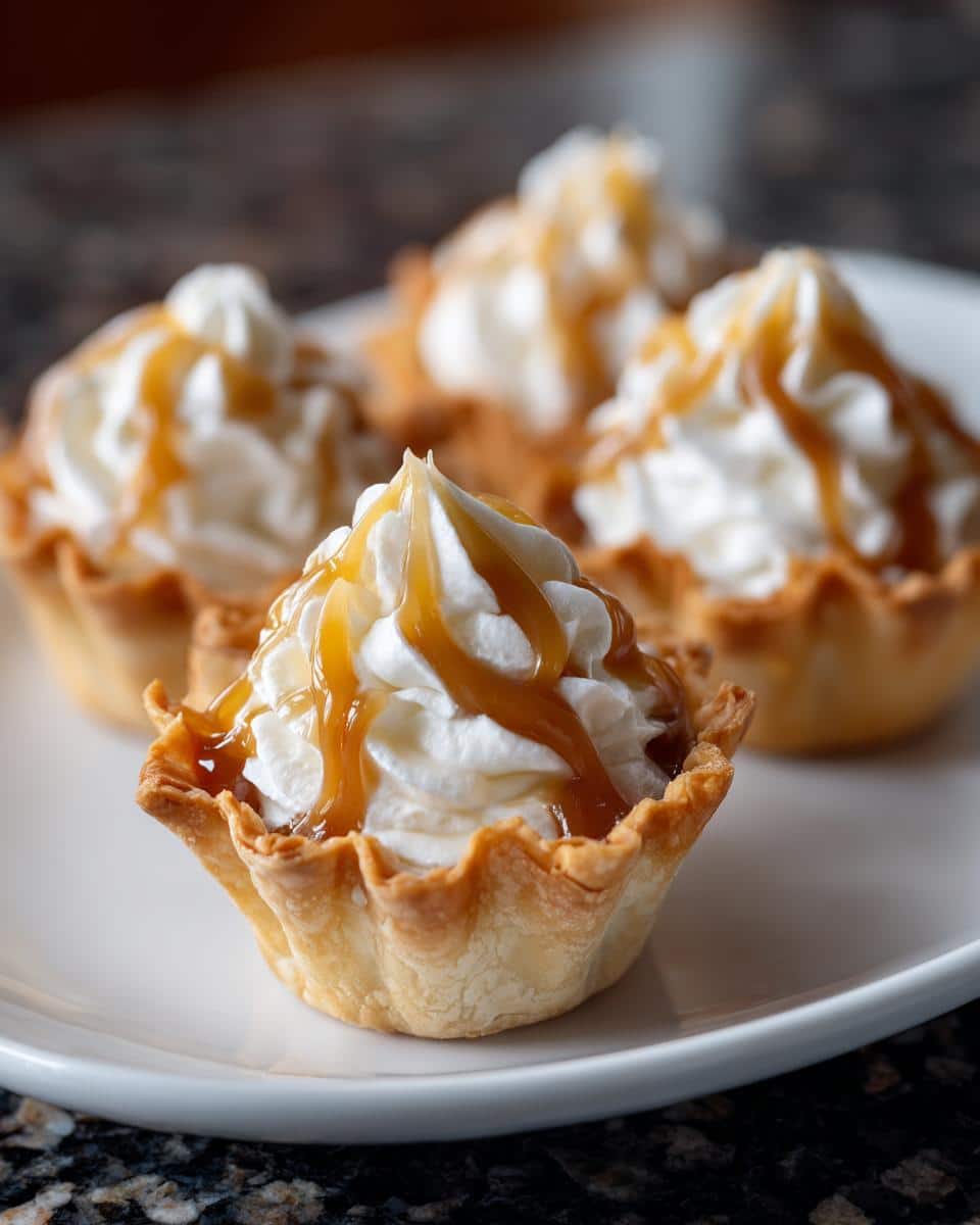 Mini caramel cream cups - detail 1