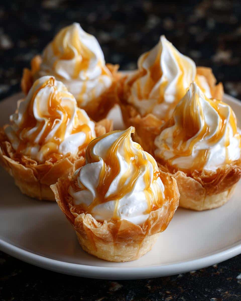 Mini caramel cream cups - detail 2