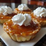 Mini caramel tartlets