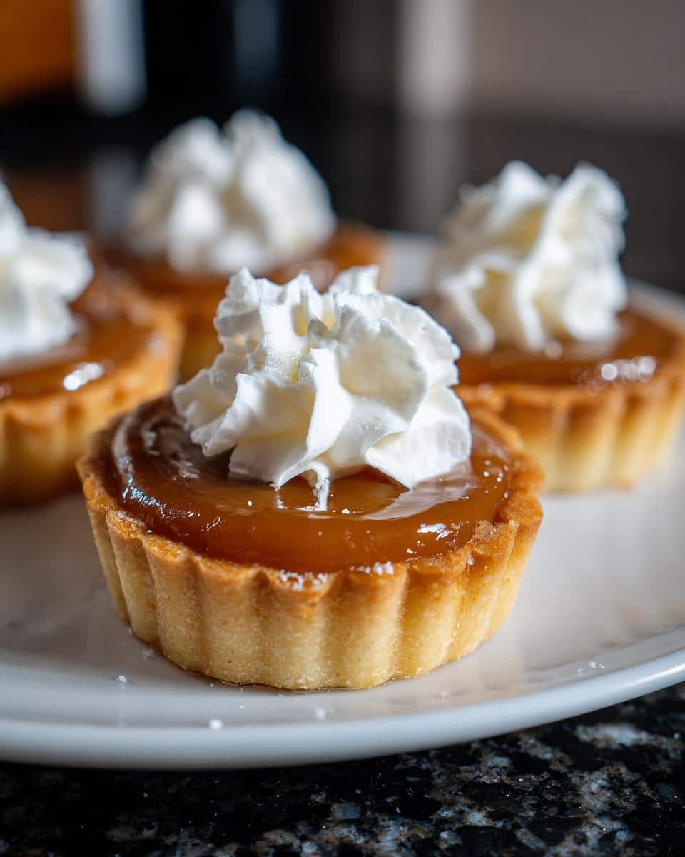 Mini caramel tartlets - detail 2