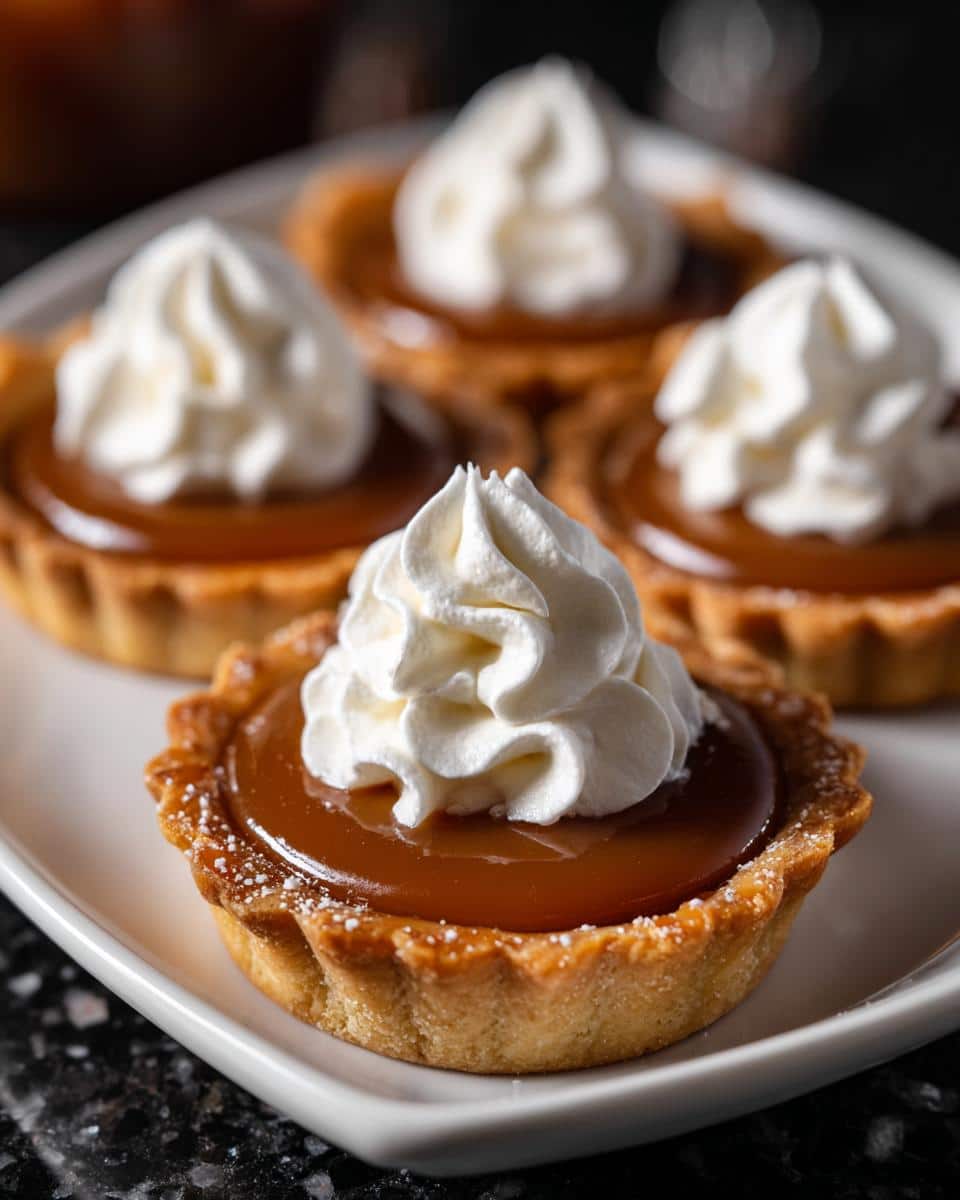 Mini caramel tartlets - detail 3