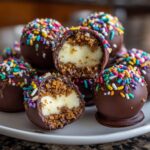 Mini cheesecake pops