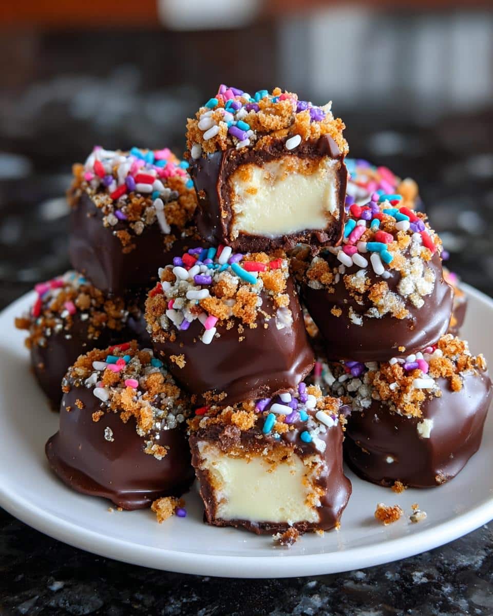 Mini cheesecake pops - detail 2