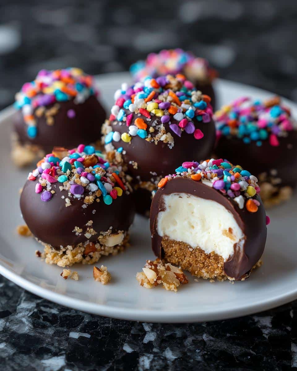 Mini cheesecake pops - detail 3