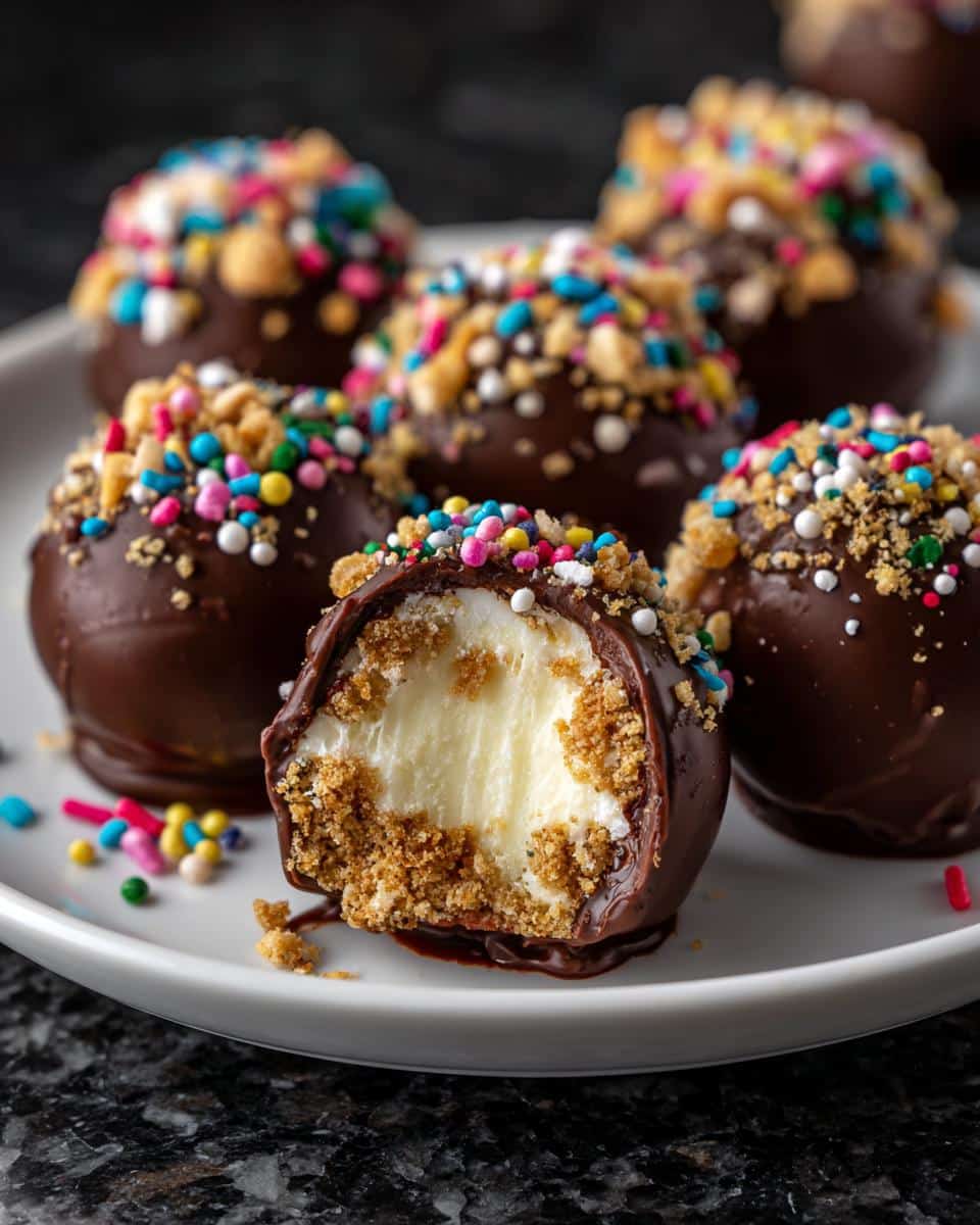 Mini cheesecake pops - detail 4