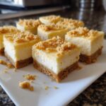 Mini cheesecake squares