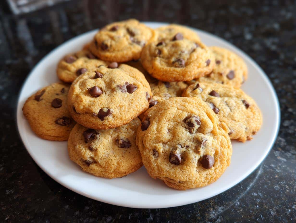 Mini chocolate chip cookies