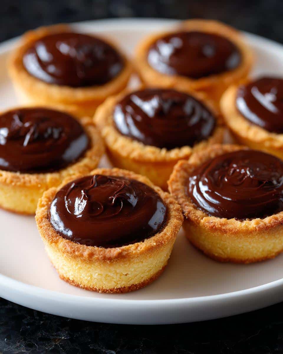 Mini chocolate tartlets - detail 3