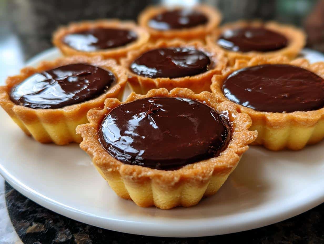 Mini chocolate tartlets