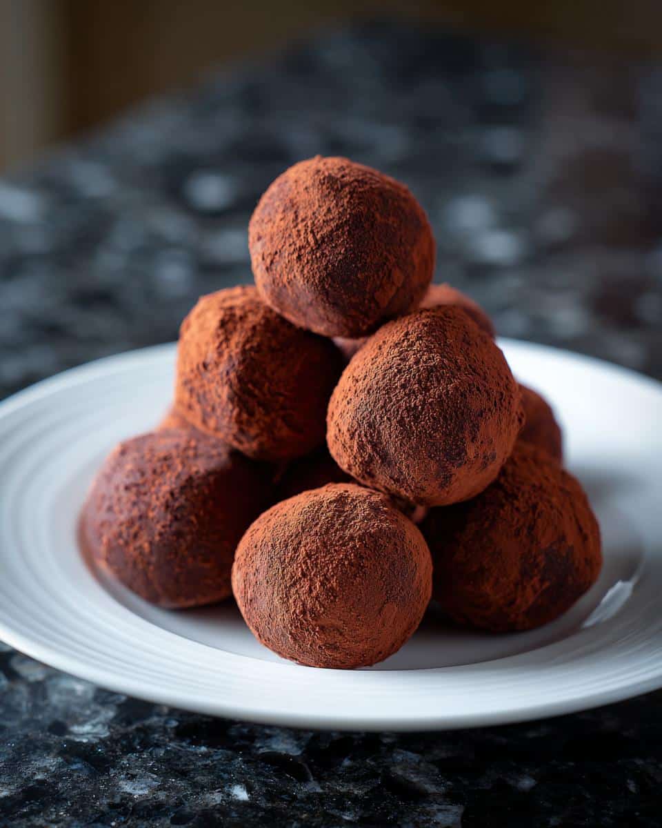 Mini chocolate truffles - detail 3