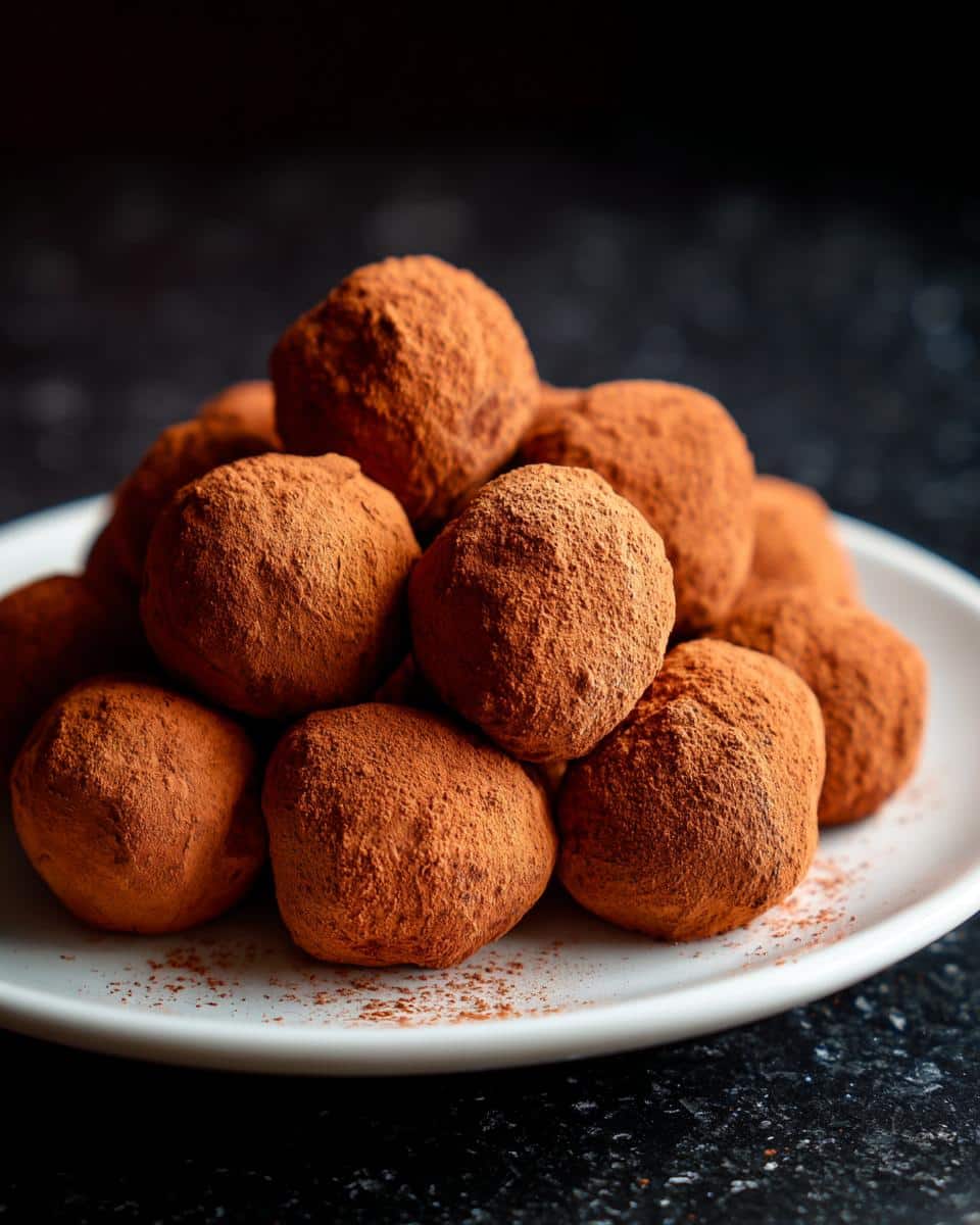 Mini chocolate truffles - detail 4