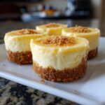 Mini classic cheesecake bites
