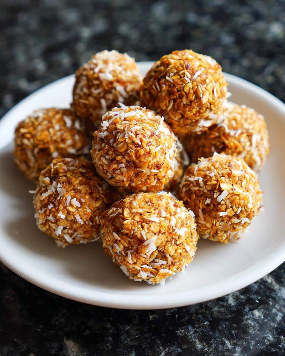 Mini coconut energy bites - detail 3