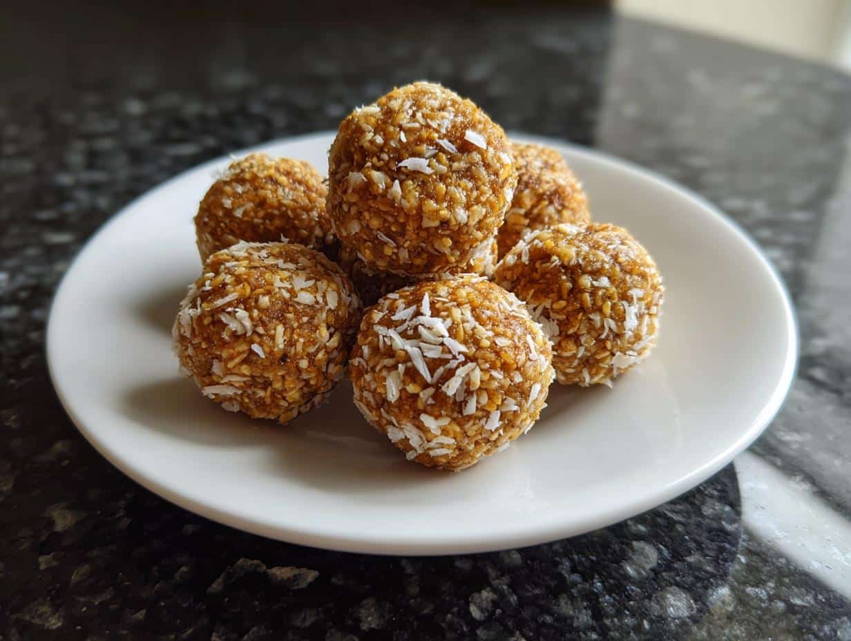 Mini coconut energy bites