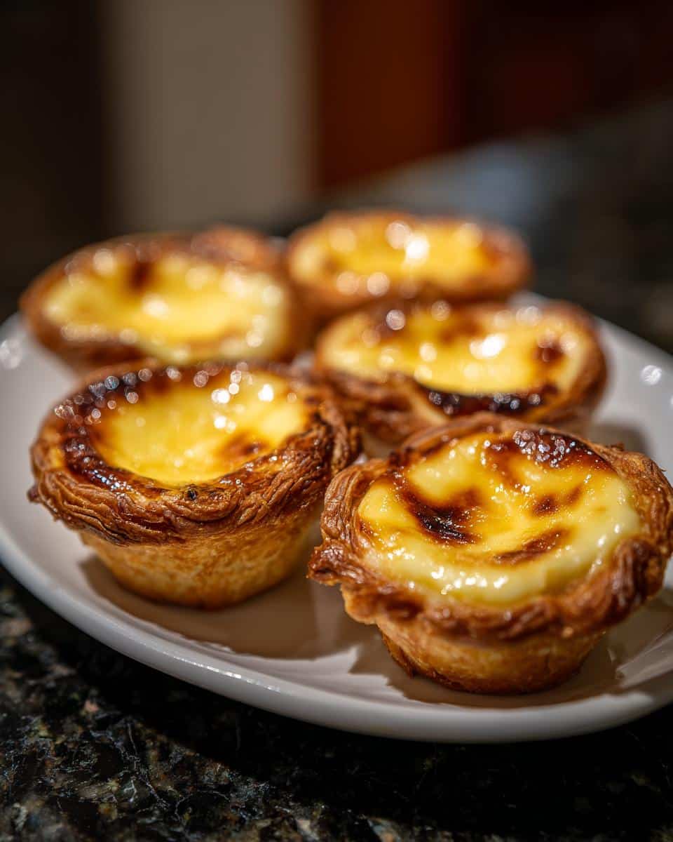 Mini custard tarts - detail 3