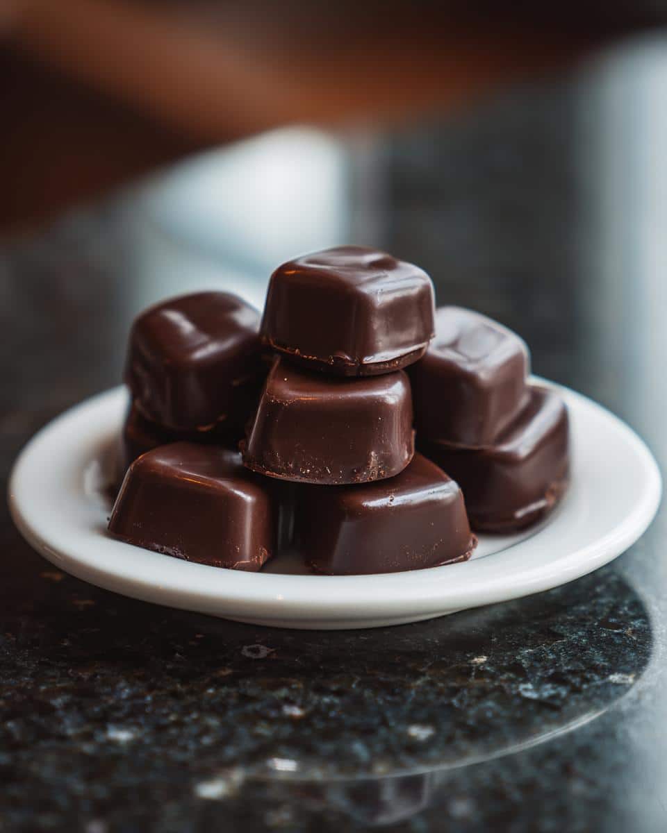 Mini dark chocolate bites - detail 2