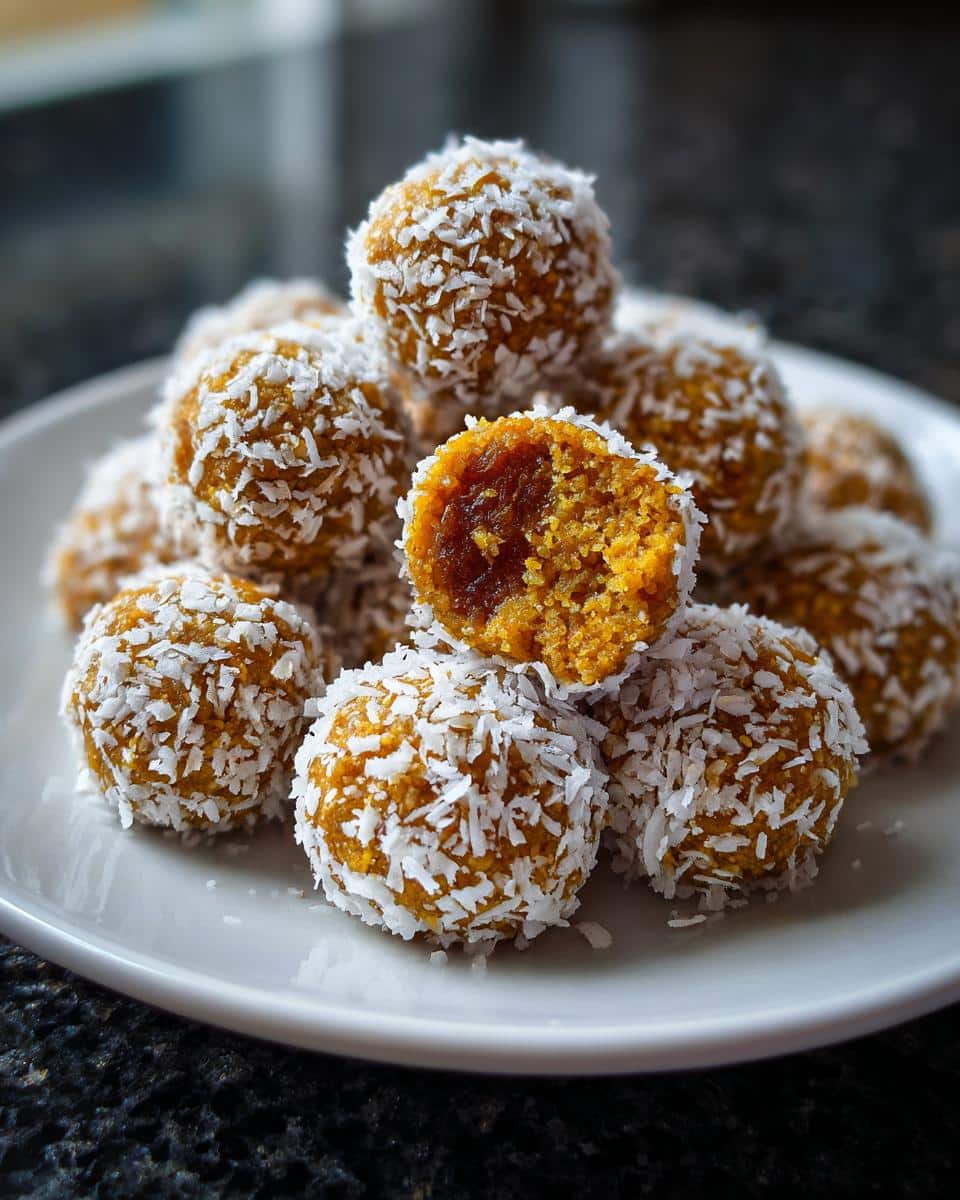 Mini date & nut balls - detail 2