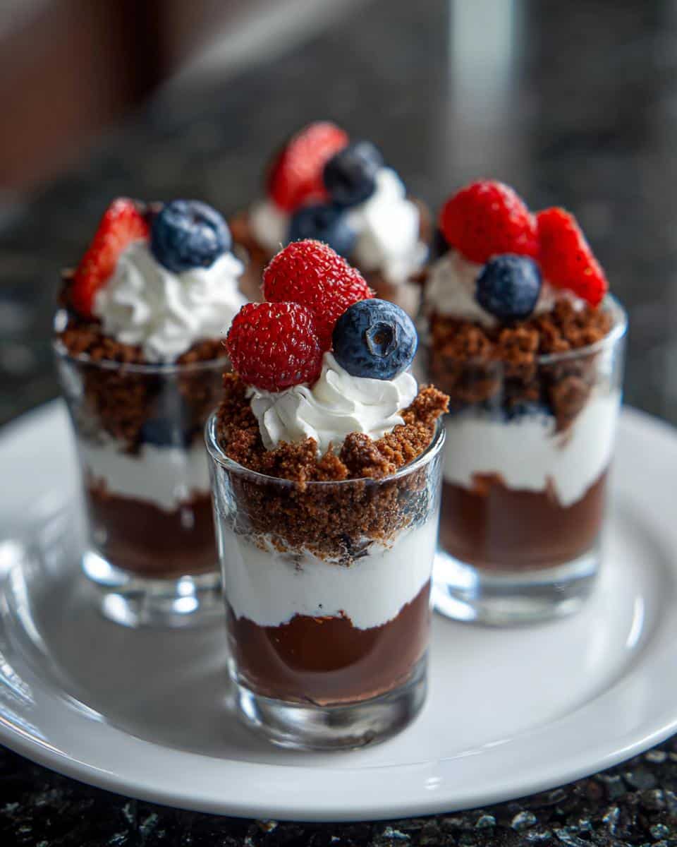 Mini dessert shots for parties - detail 1