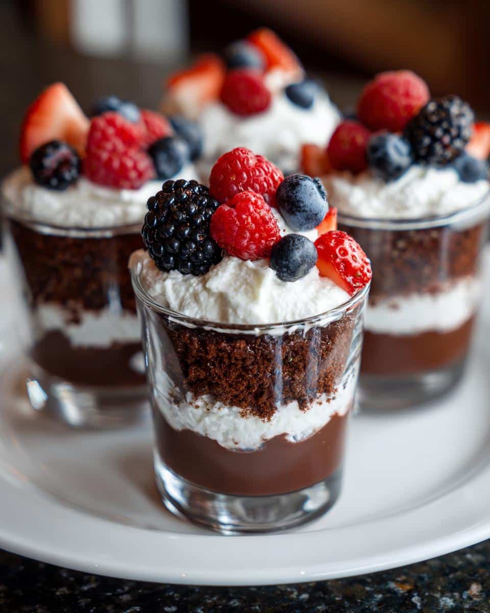 Mini dessert shots for parties - detail 2