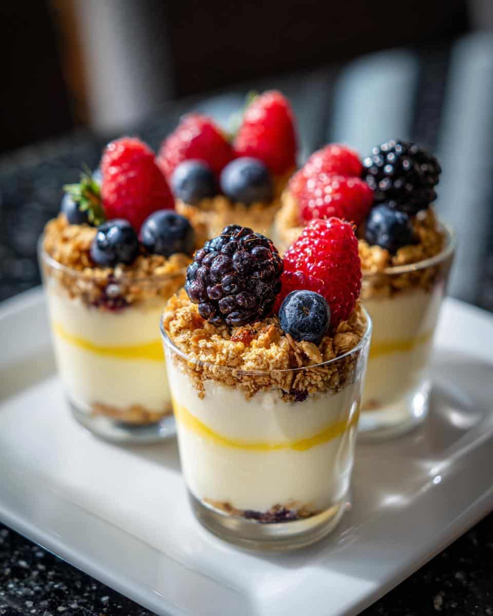 Mini honey yogurt cups - detail 1