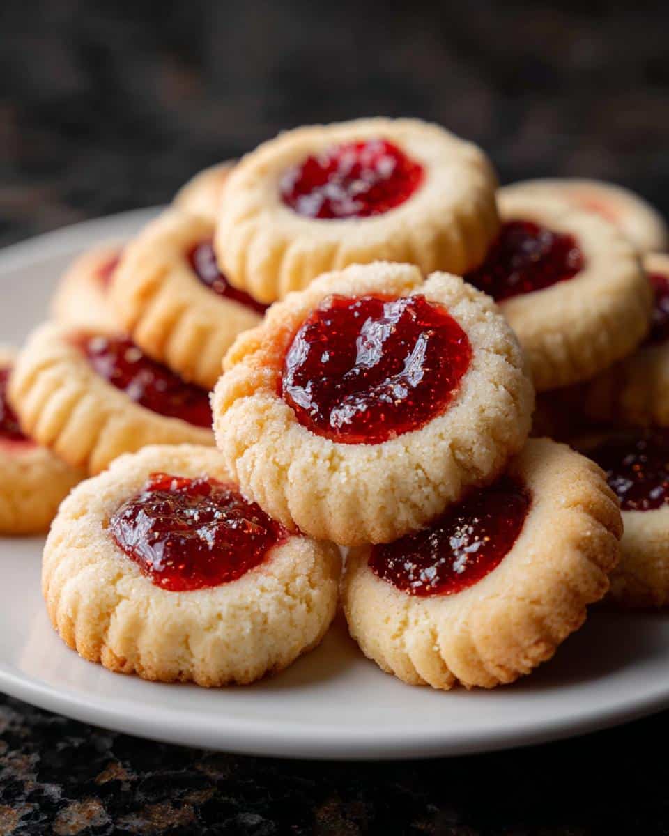 Mini jam-filled cookies - detail 1