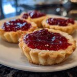 Mini jam tartlets
