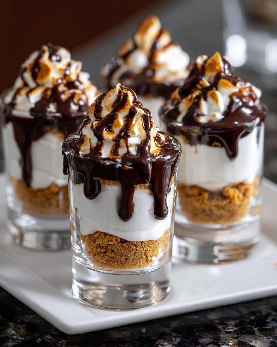 Mini layered dessert shots - detail 2