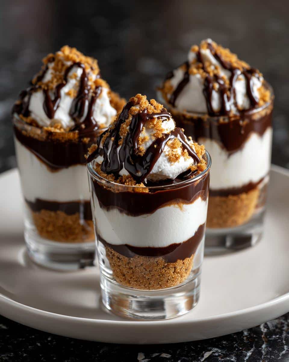 Mini layered dessert shots - detail 3