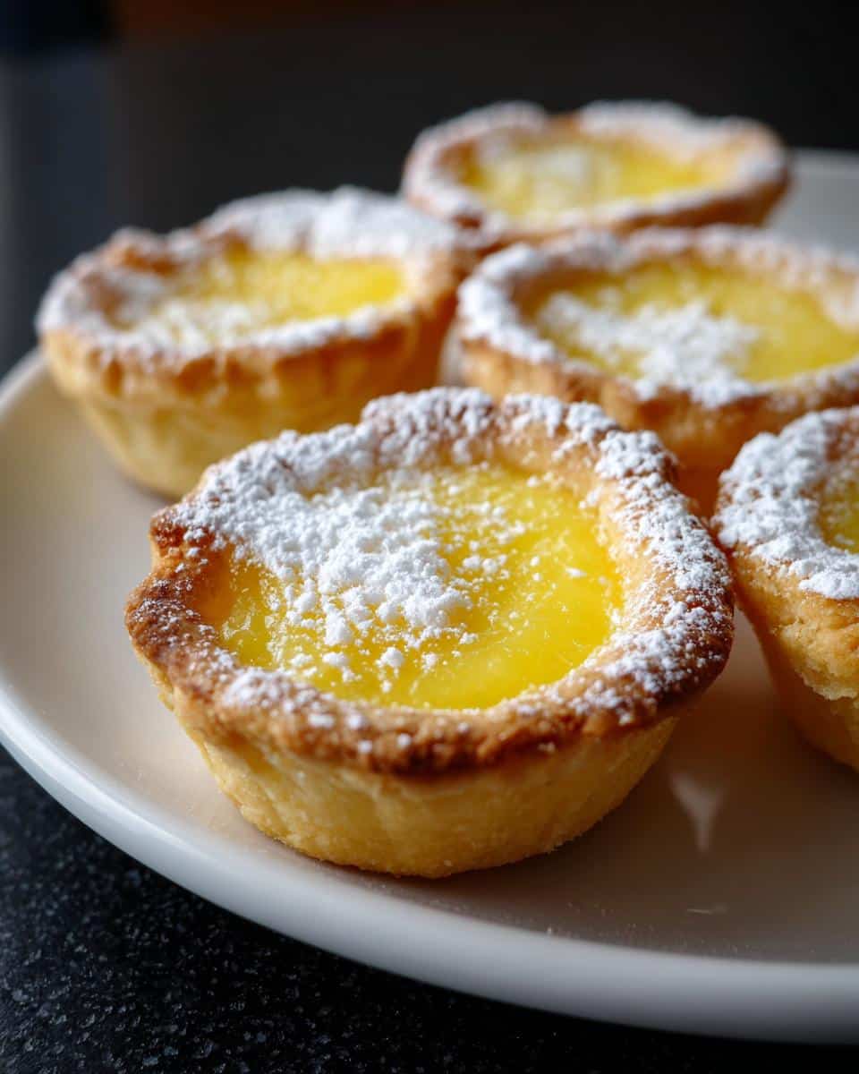 Mini lemon tartlets - detail 1