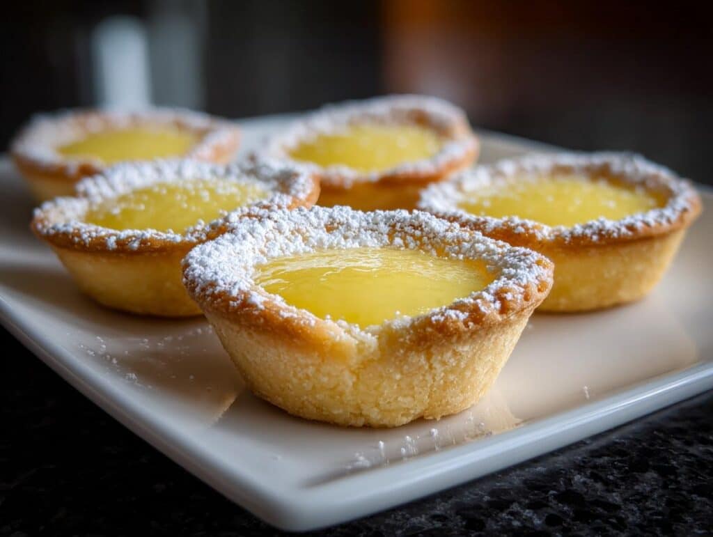 Mini lemon tartlets