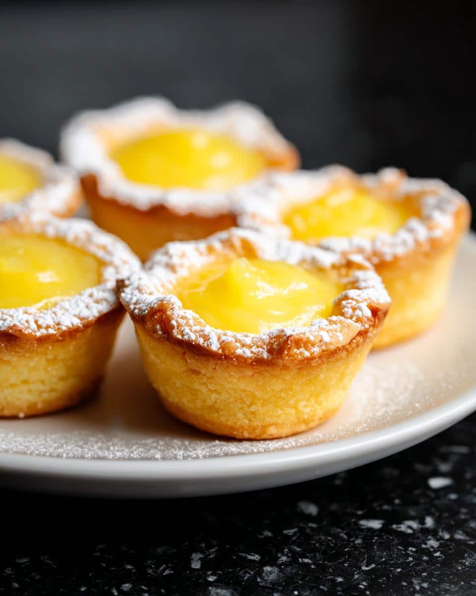 Mini lemon tartlets - detail 2