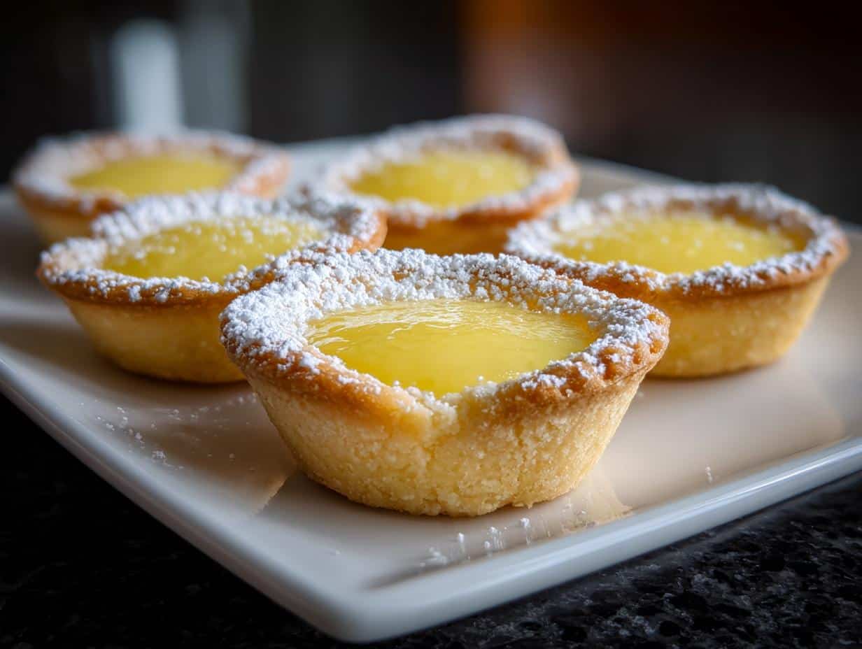 Mini lemon tartlets