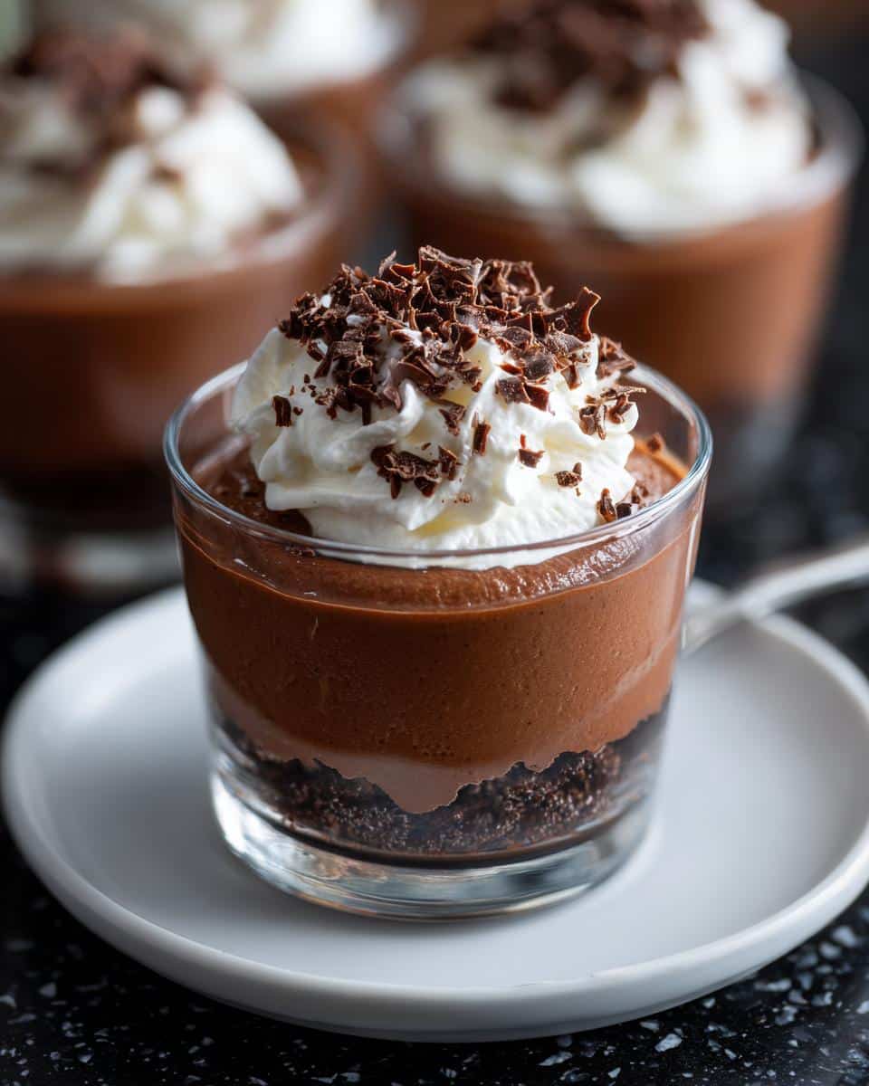 Mini mocha dessert cups - detail 1