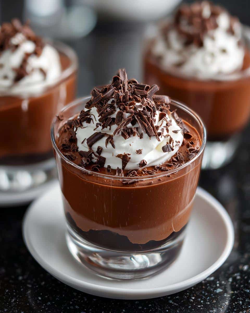 Mini mocha dessert cups - detail 2