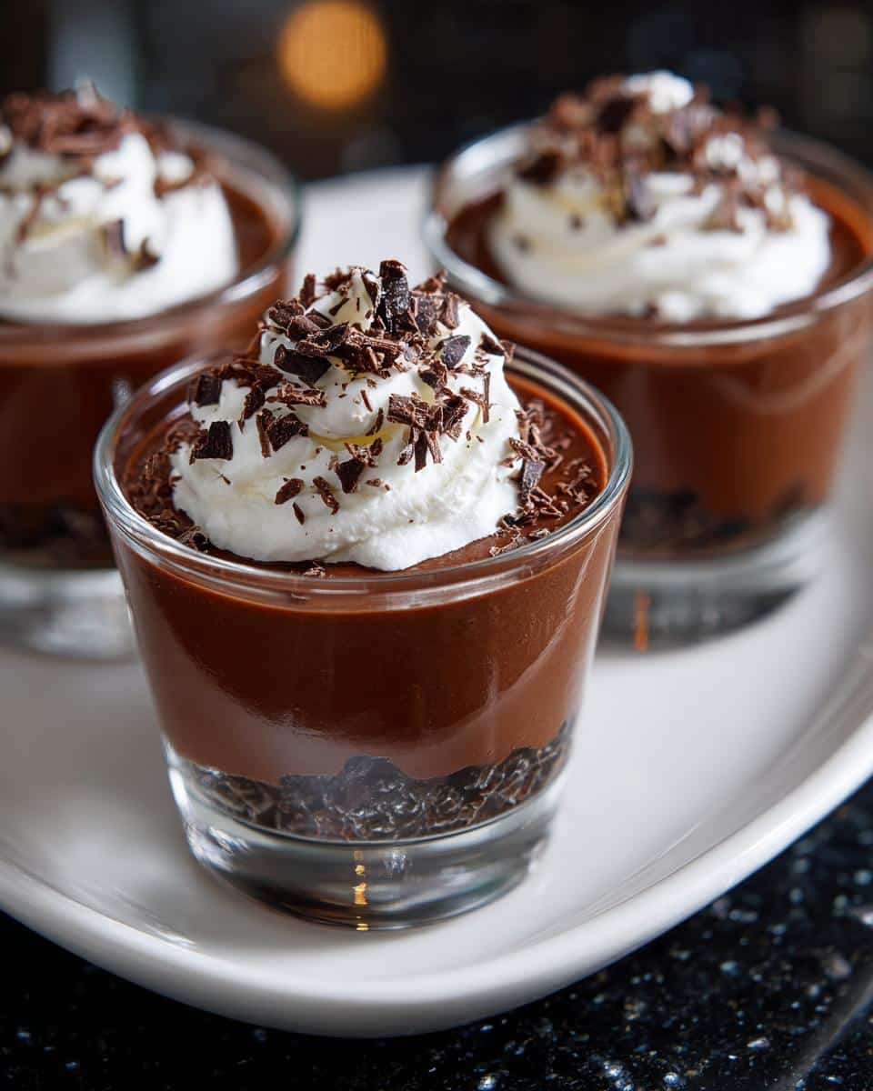 Mini mocha dessert cups - detail 3