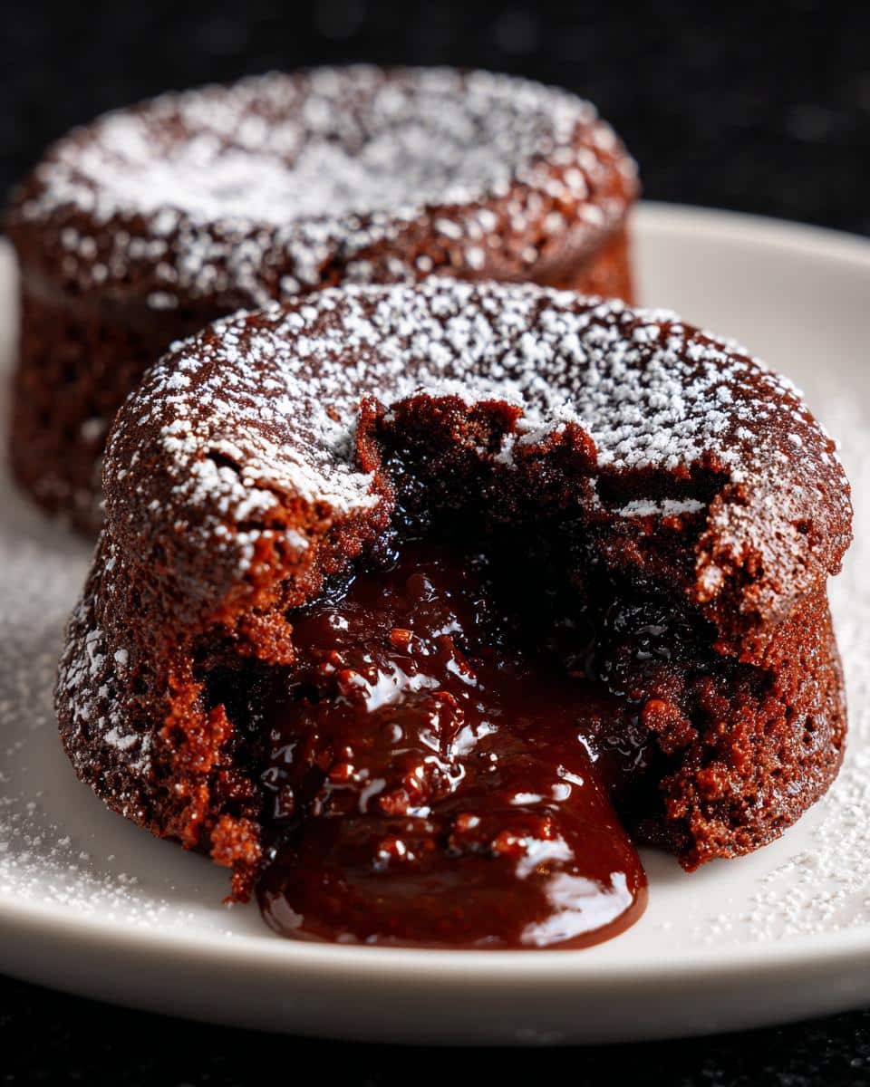 Mini molten lava cakes - detail 4