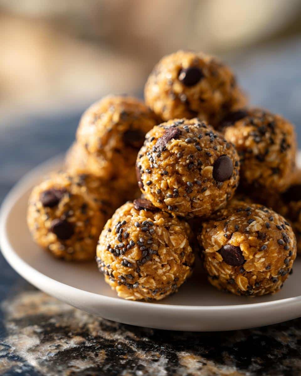 Mini oat dessert bites - detail 2