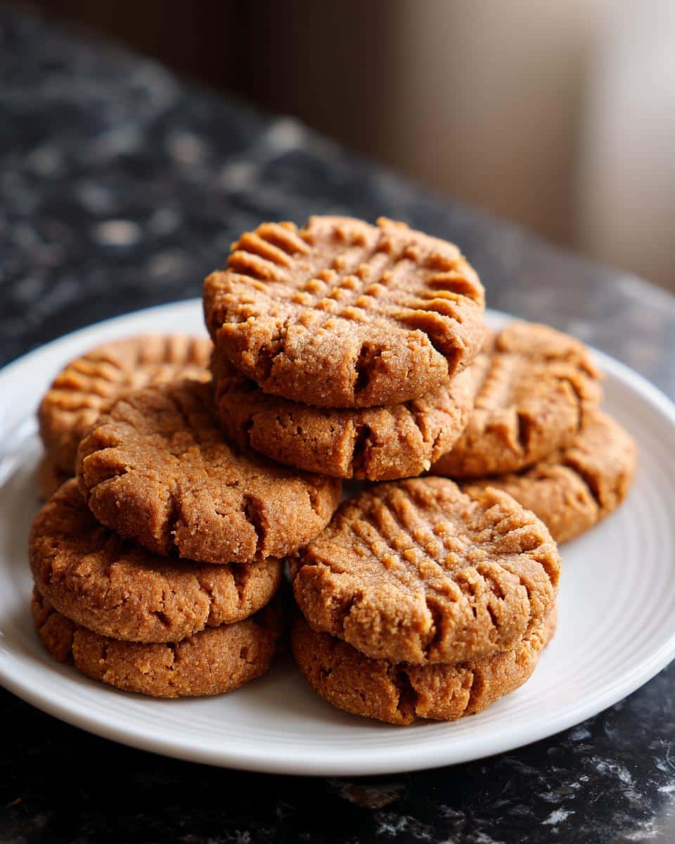Mini peanut butter cookies - detail 2