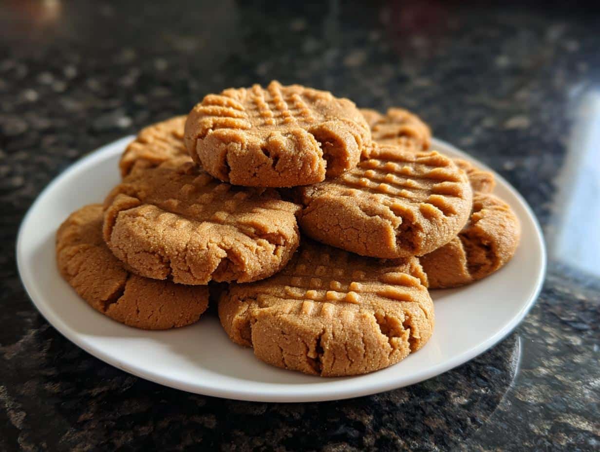 Mini peanut butter cookies