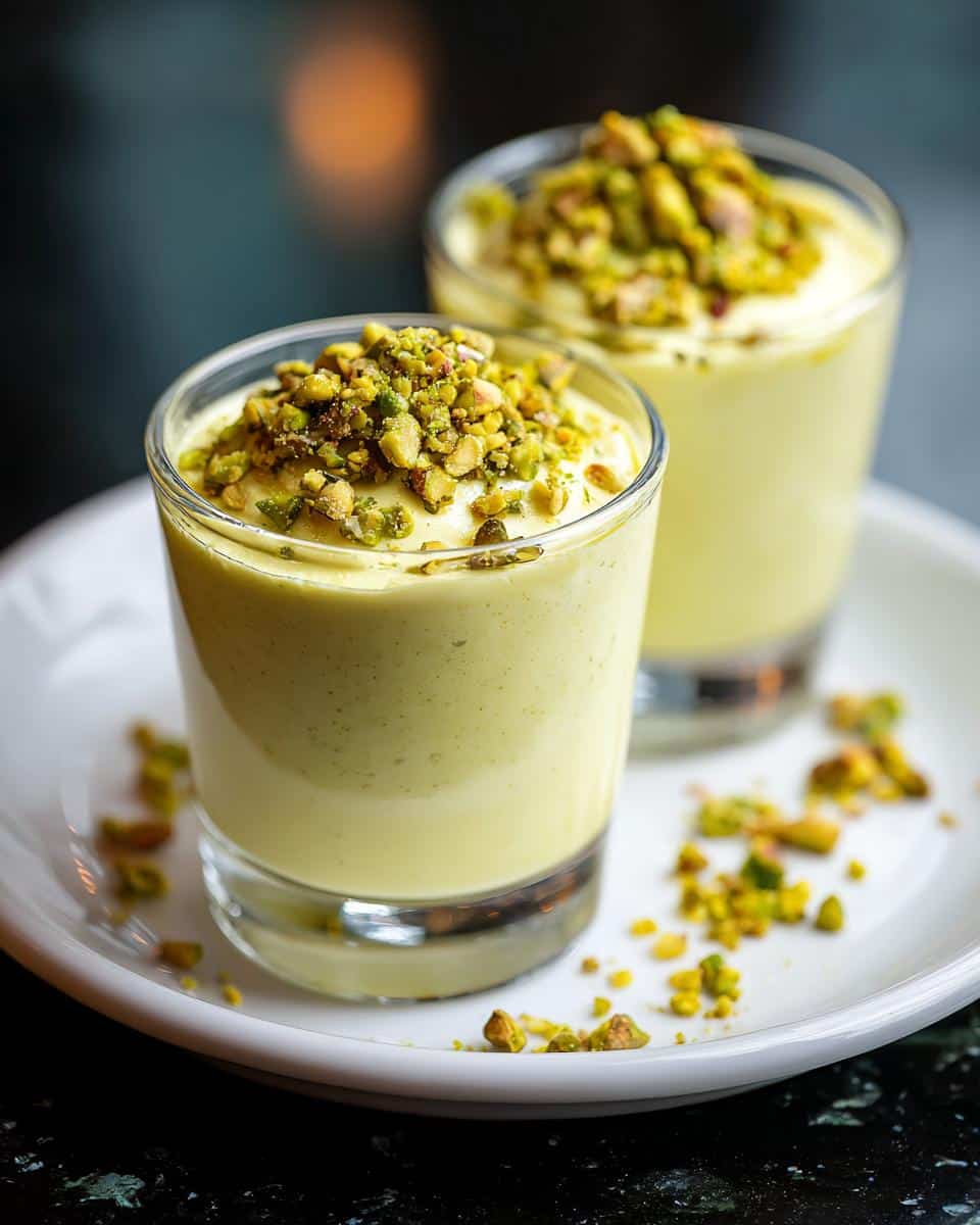 Mini pistachio dessert cups - detail 1