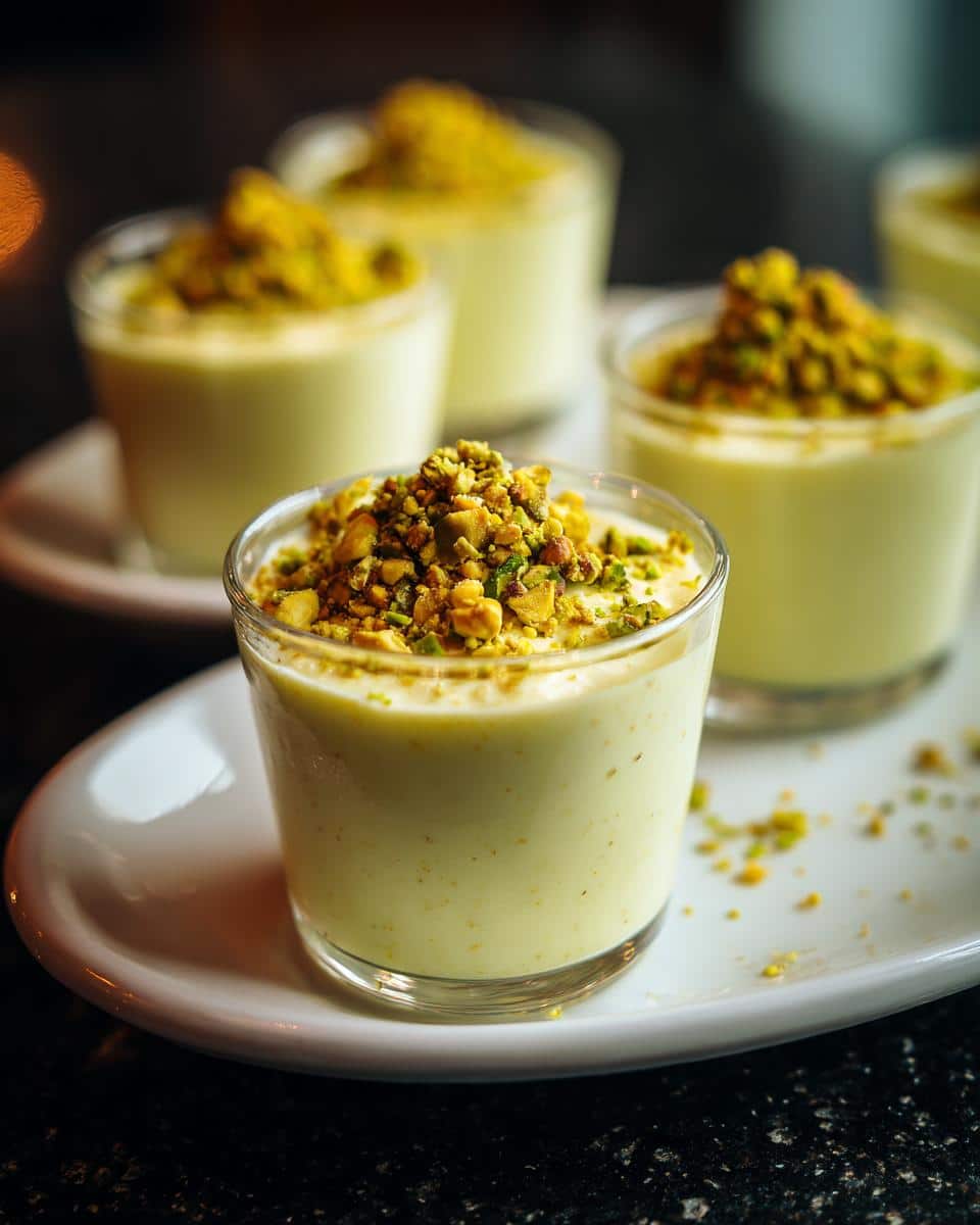 Mini pistachio dessert cups - detail 3