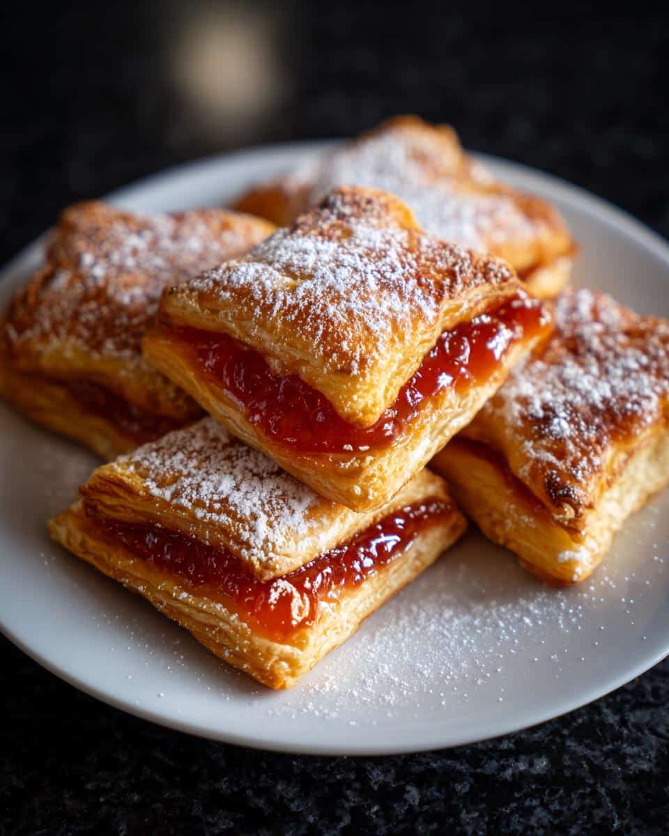 Mini puff pastry desserts - detail 3
