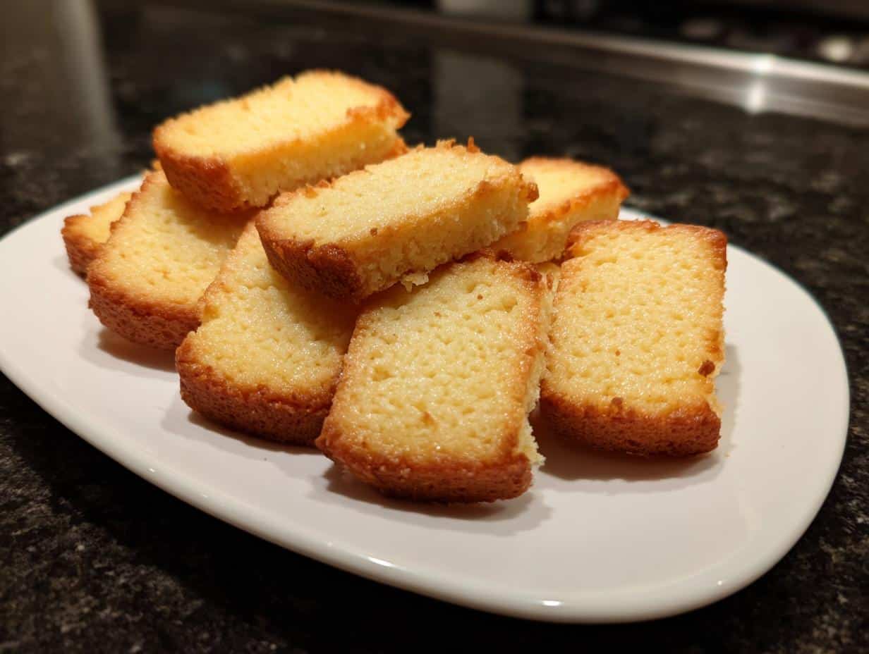 Mini shortbread cookies
