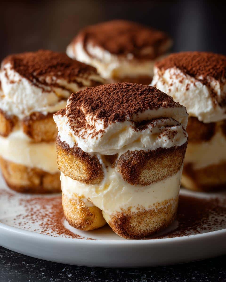 Mini tiramisu cups - detail 1