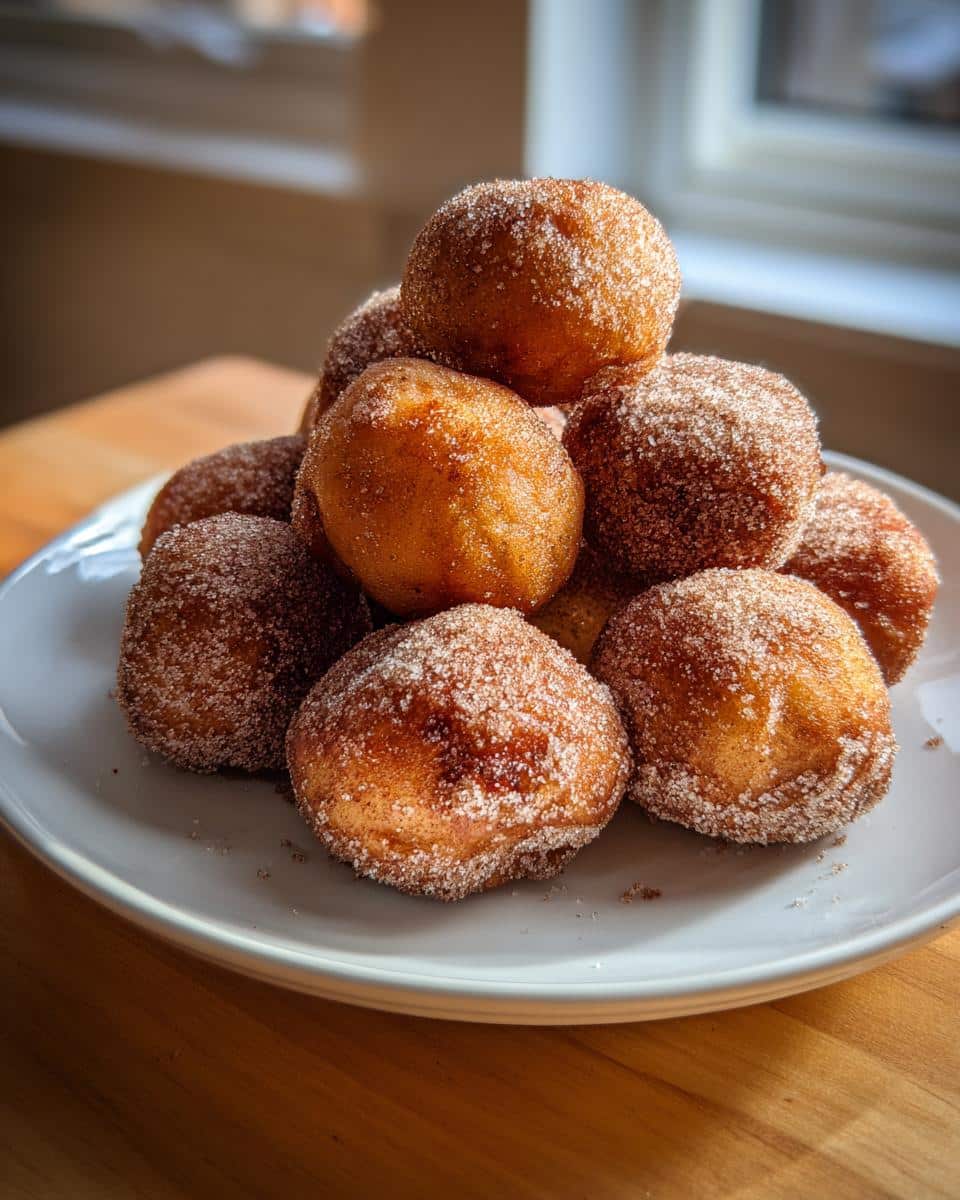 New Year Chai Spice Donut Holes - detail 2