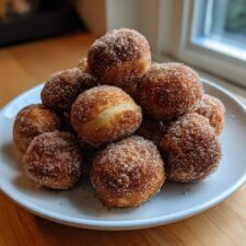 Irresistible New Year Chai Spice Donut Holes in 30 Minutes