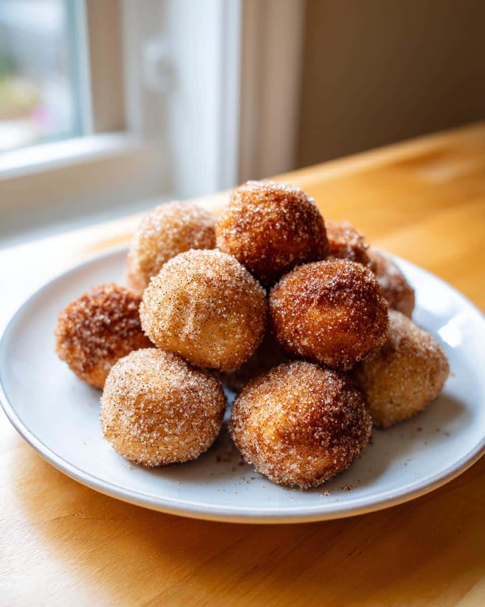 New Year Chai Spice Donut Holes - detail 3